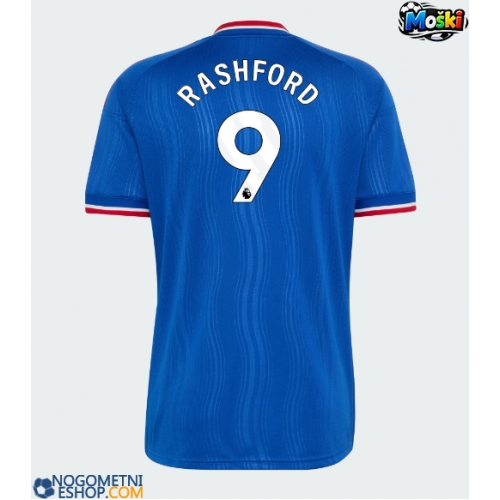 Moški Nogometni dresi Manchester United Marcus Rashford #9 Gostujoči 2026-27 Kratek Rokav